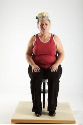 Whole Body Woman Artistic poses White Casual Overweight